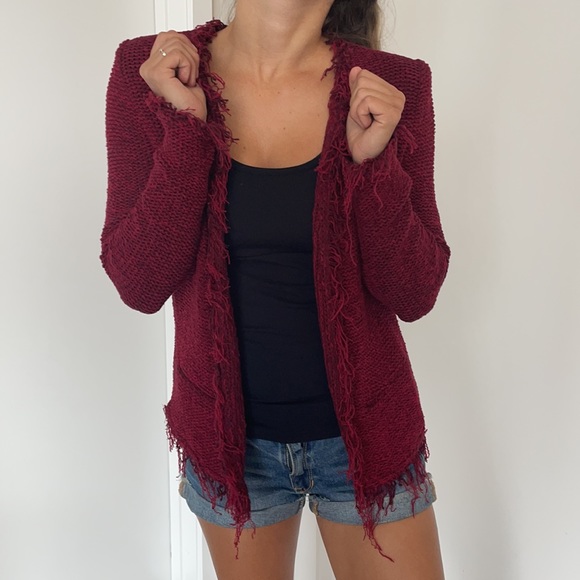 IRO Shavani Fringe Evening Jacket - Picture 2 of 8